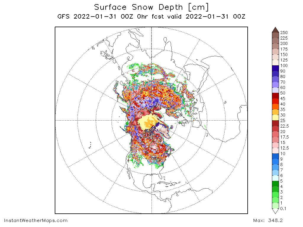 North-Hemipshere-snow-depth