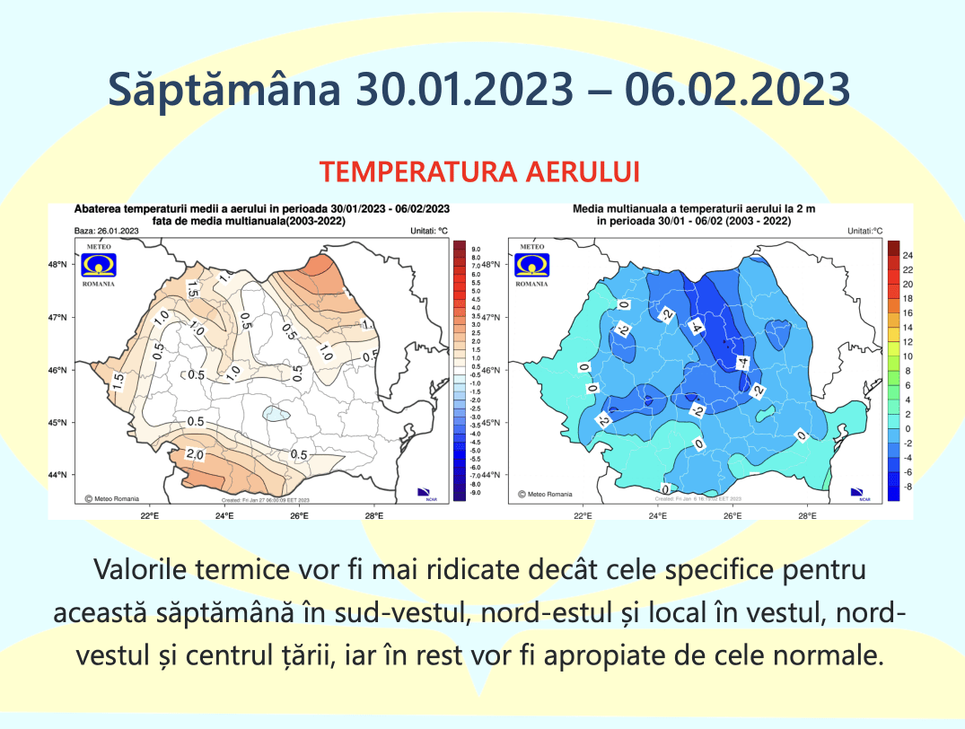 Prognoza Meteo Romania Ianuarie Februarie Iarn