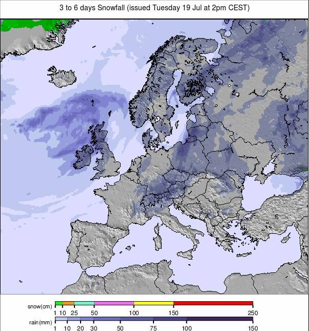 Precipitation maps Europe #rainfall (Precipitații în Europa ...