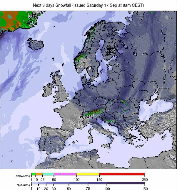 Precipitation maps Europe #rainfall (Precipitații în Europa ...