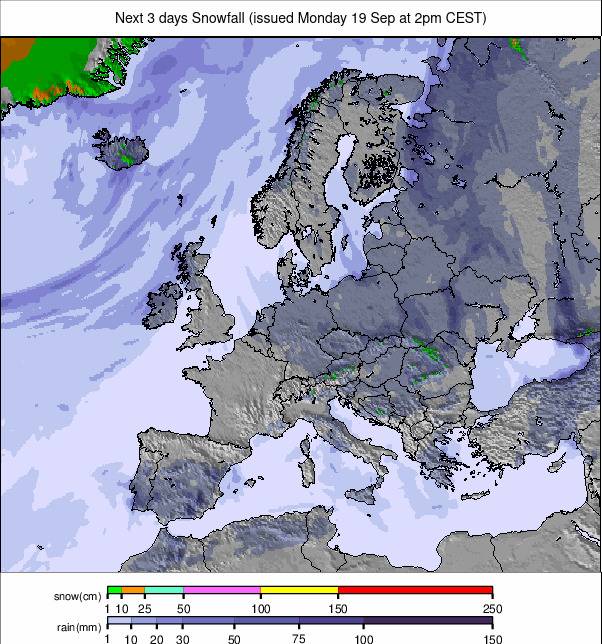 Precipitation maps Europe #rainfall (Precipitații în Europa ...