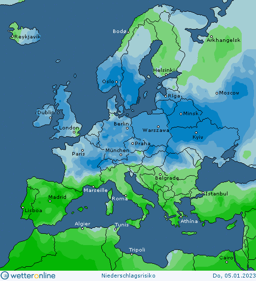 Europe weather forecast 24h #weatherforecast #Europe