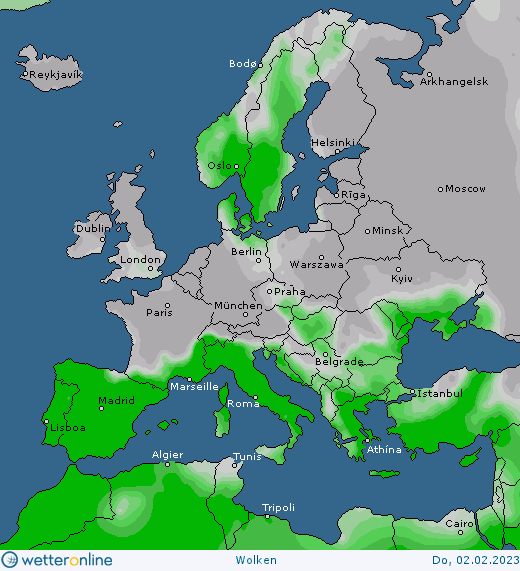 Europe weather forecast 24h #weatherforecast #Europe