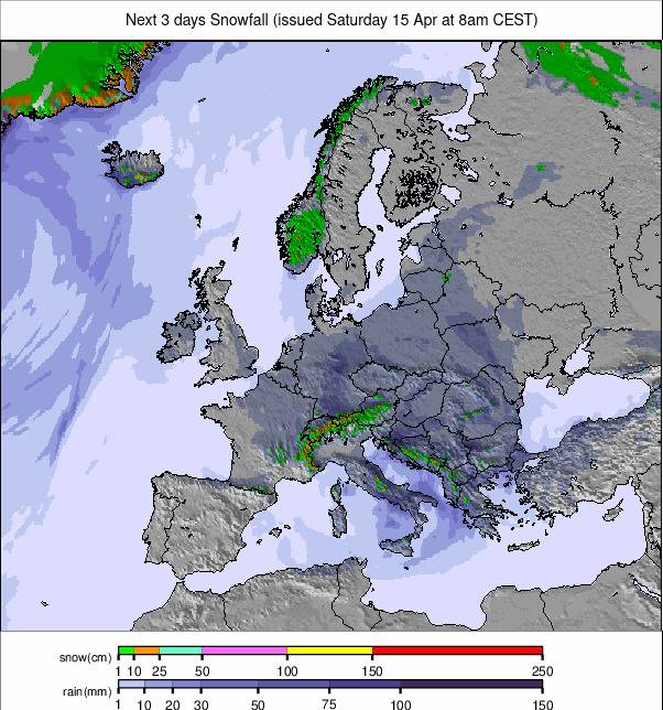 Precipitation maps Europe #rainfall (Precipitații în Europa ...