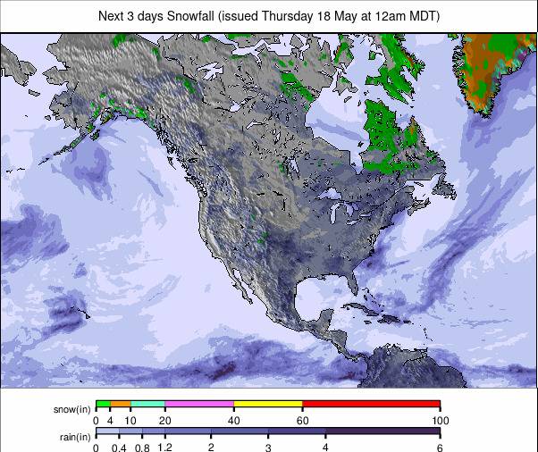 Precipitation maps North America #USA #rainfall (Precipitații în SUA ...