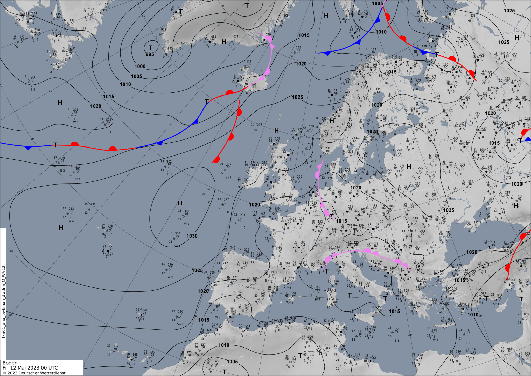 Sinoptic-chart-Europe-9-2048x1453 Europe weather forecast #weatherforecast (Vremea în Europa). Rain radar