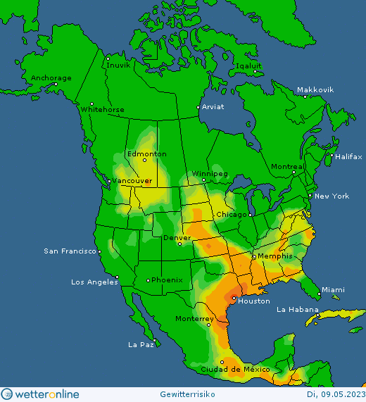 Thunderstorm-forecast-USA