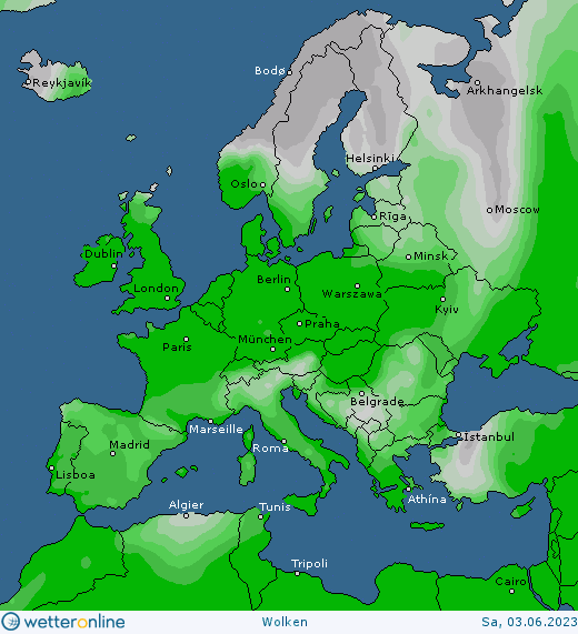 Weather forecast 48h #weatherforecast #Europe. Precipitation