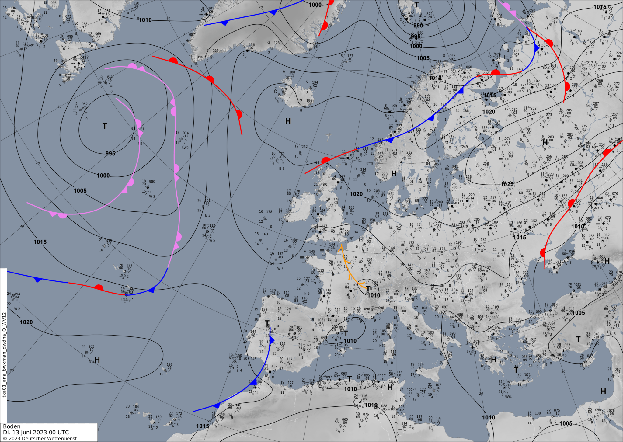 Sinoptiv-chart-Europe-2048x1453 Europe weather forecast #weatherforecast (Vremea în Europa). Rain radar