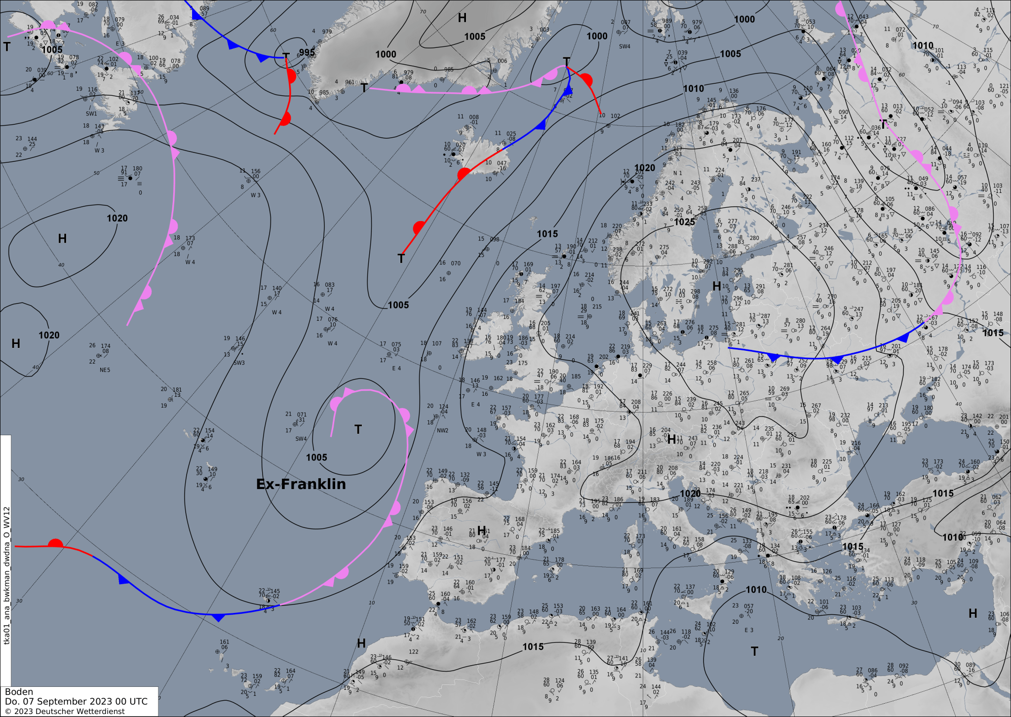 Sinoptic-chart-Europe-4-2048x1453 Europe weather forecast #weatherforecast (Vremea în Europa). Rain radar