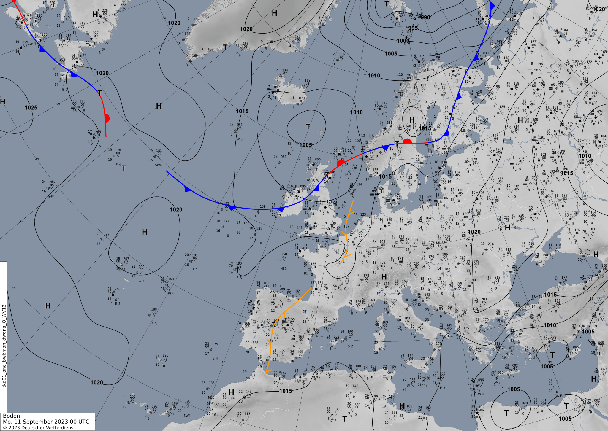 Sinoptic-chart-Europe-7-2048x1453 Europe weather forecast #weatherforecast (Vremea în Europa). Rain radar