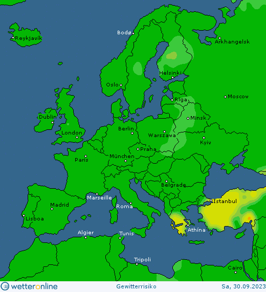 Thunderstorm-Probability_20230930_europe Thunderstorm forecast #Europe, #NorthAmerica and #Asia (Prognoza furtună în Europa, America de Nord si Asia)