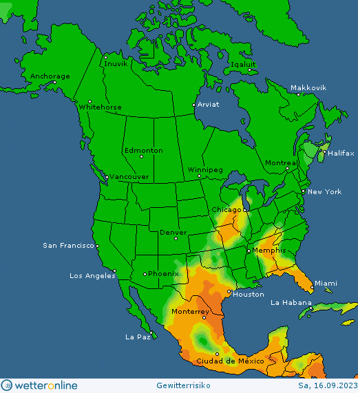 Thunderstorm-forecast-USA-saturday-2