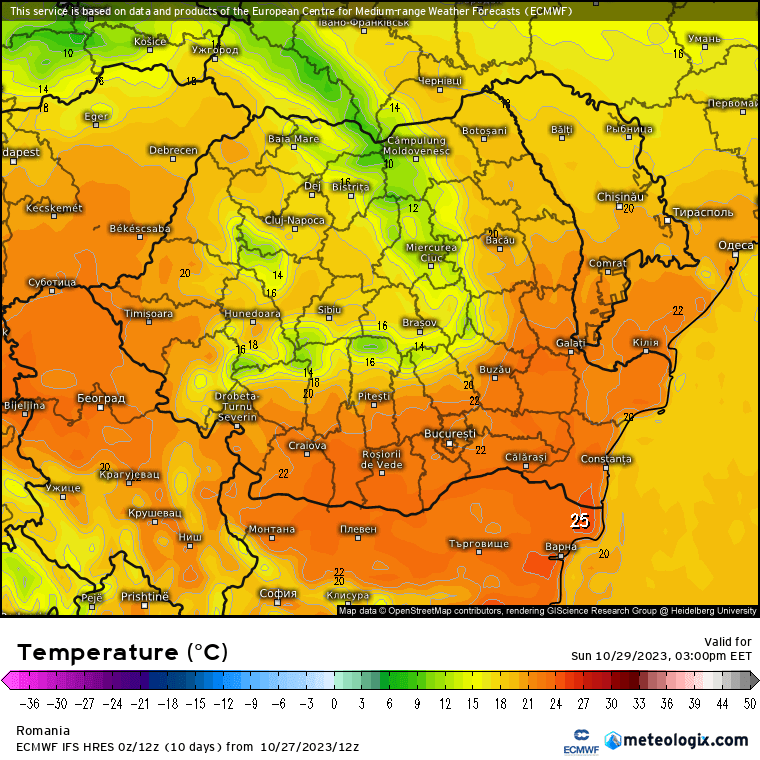 Prognoza meteo România  28 - 29 Octombrie 2023 #România