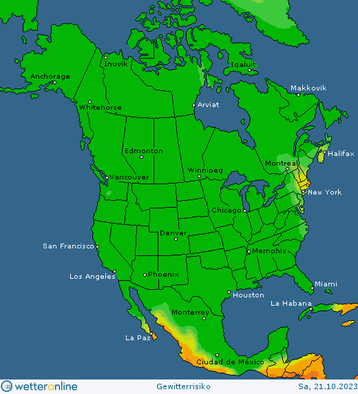 Thunderstorm-forecast-USA-saturday-2