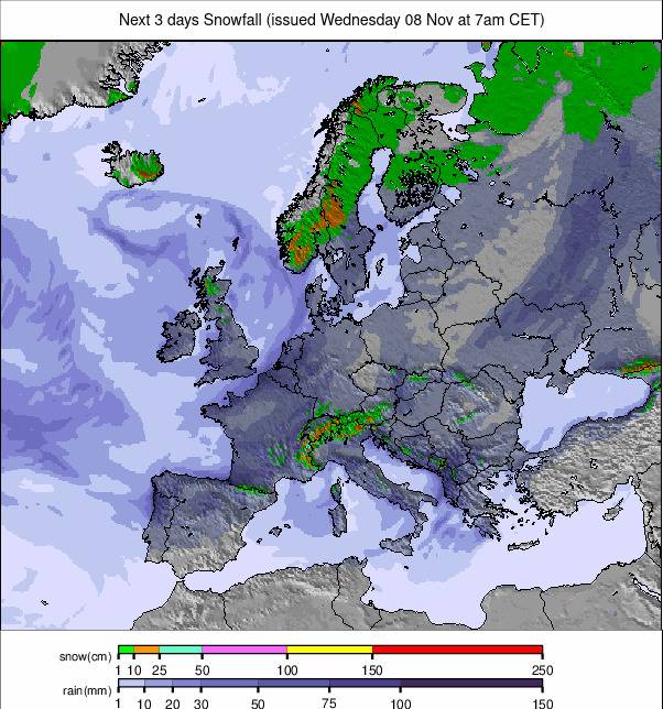 Precipitation-maps-10 Precipitation maps Europe #rainfall (Precipitații în Europa)