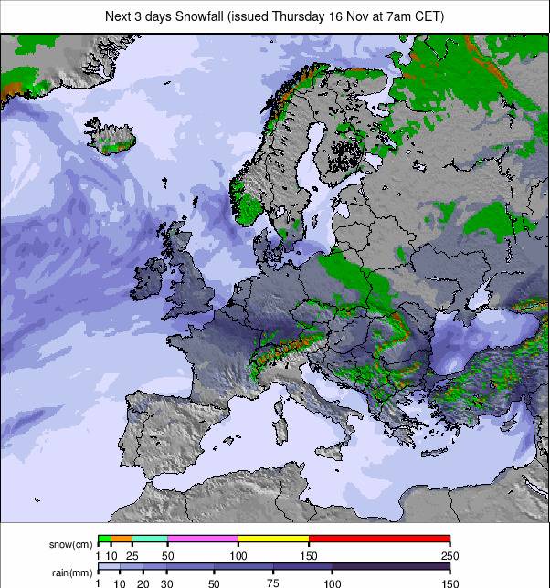 Precipitation-maps-24 Precipitation maps Europe #rainfall (Precipitații în Europa)