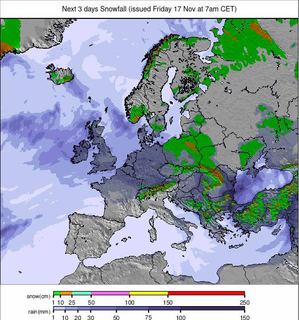 Precipitation-maps-26 Precipitation maps Europe #rainfall (Precipitații în Europa)