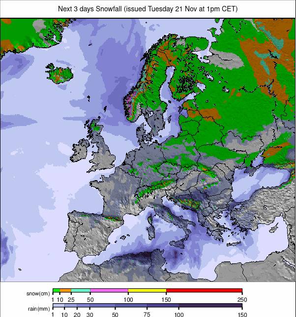 Precipitation-maps-32 Precipitation maps Europe #rainfall (Precipitații în Europa)