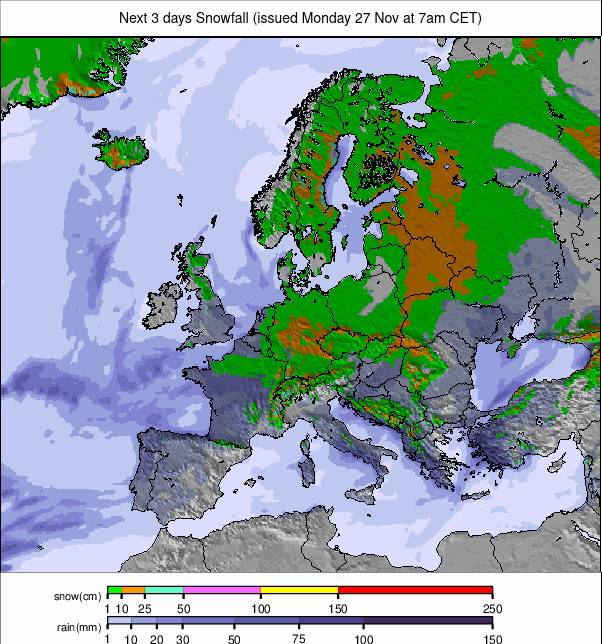 Precipitation-maps-42 Precipitation maps Europe #rainfall (Precipitații în Europa)