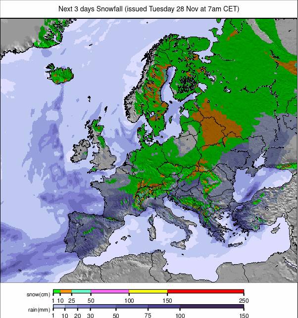 Precipitation-maps-44 Precipitation maps Europe #rainfall (Precipitații în Europa)