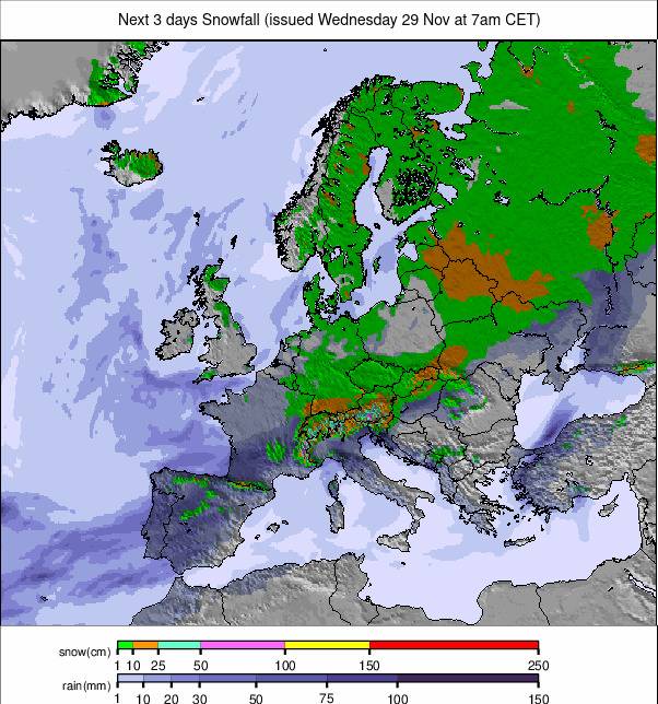 Precipitation-maps-46 Precipitation maps Europe #rainfall (Precipitații în Europa)