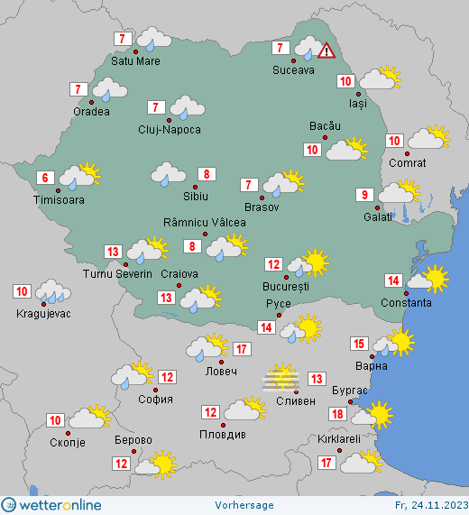 Prognoza-meteo-Romania-24-Noiembrie-2023-ziua Prognoza meteo Romania 24 Noiembrie 2023 (Romania weather forecast)