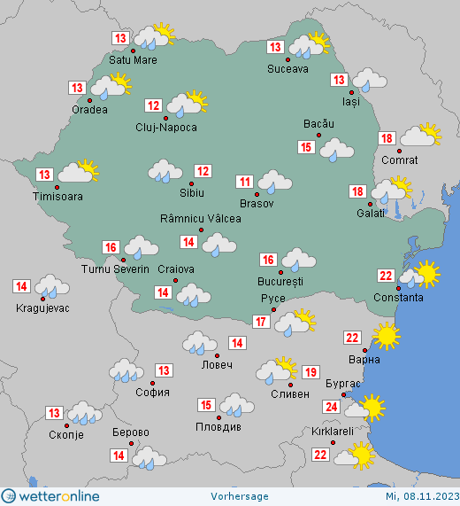 Prognoza-meteo-Romania-8-Noiembrie-2023-ziua Prognoza meteo Romania 8 Noiembrie 2023 (Romania weather forecast)