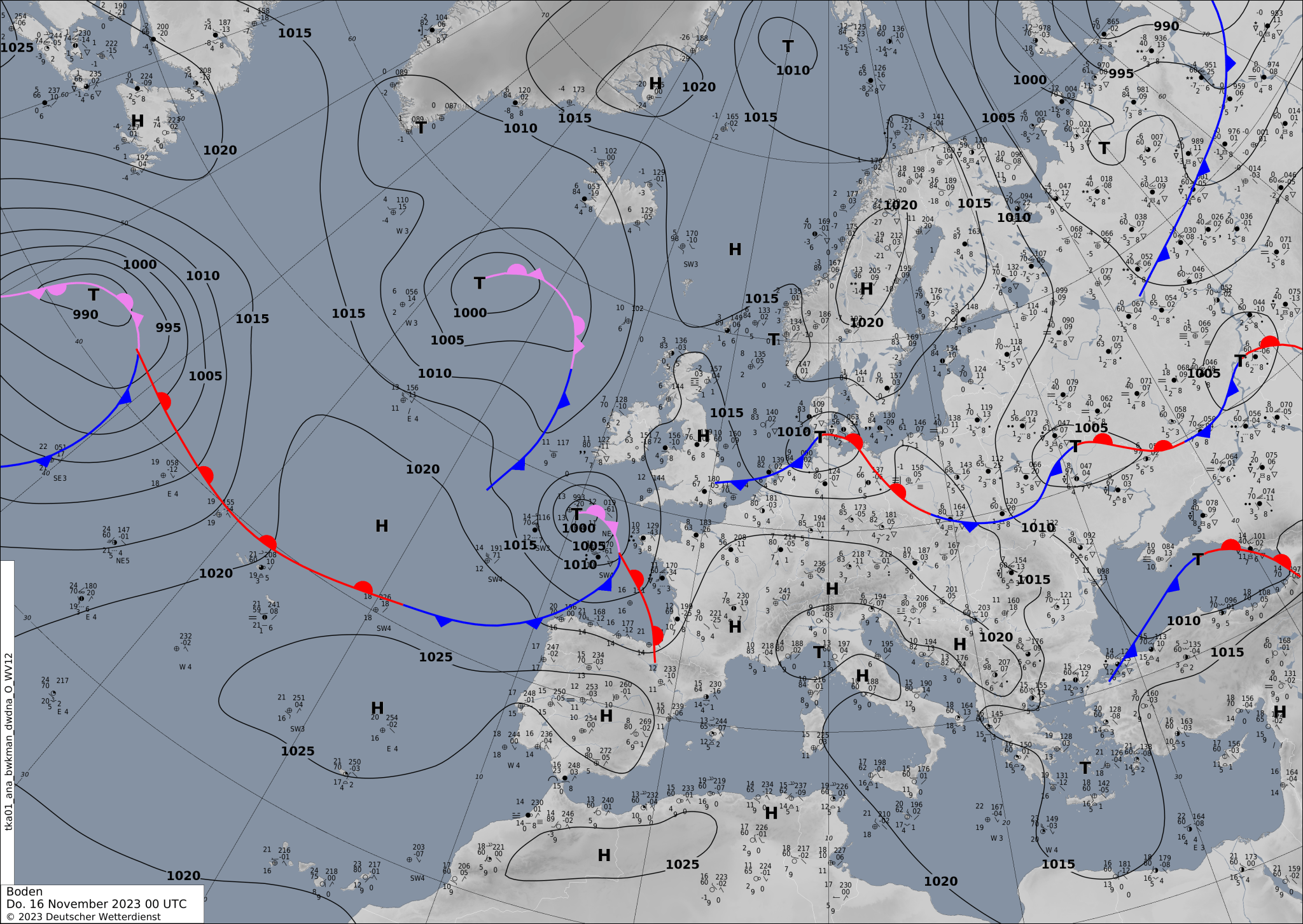 Sinoptic-chart-Europe-13-2048x1453 Europe weather forecast #weatherforecast (Vremea în Europa). Rain radar