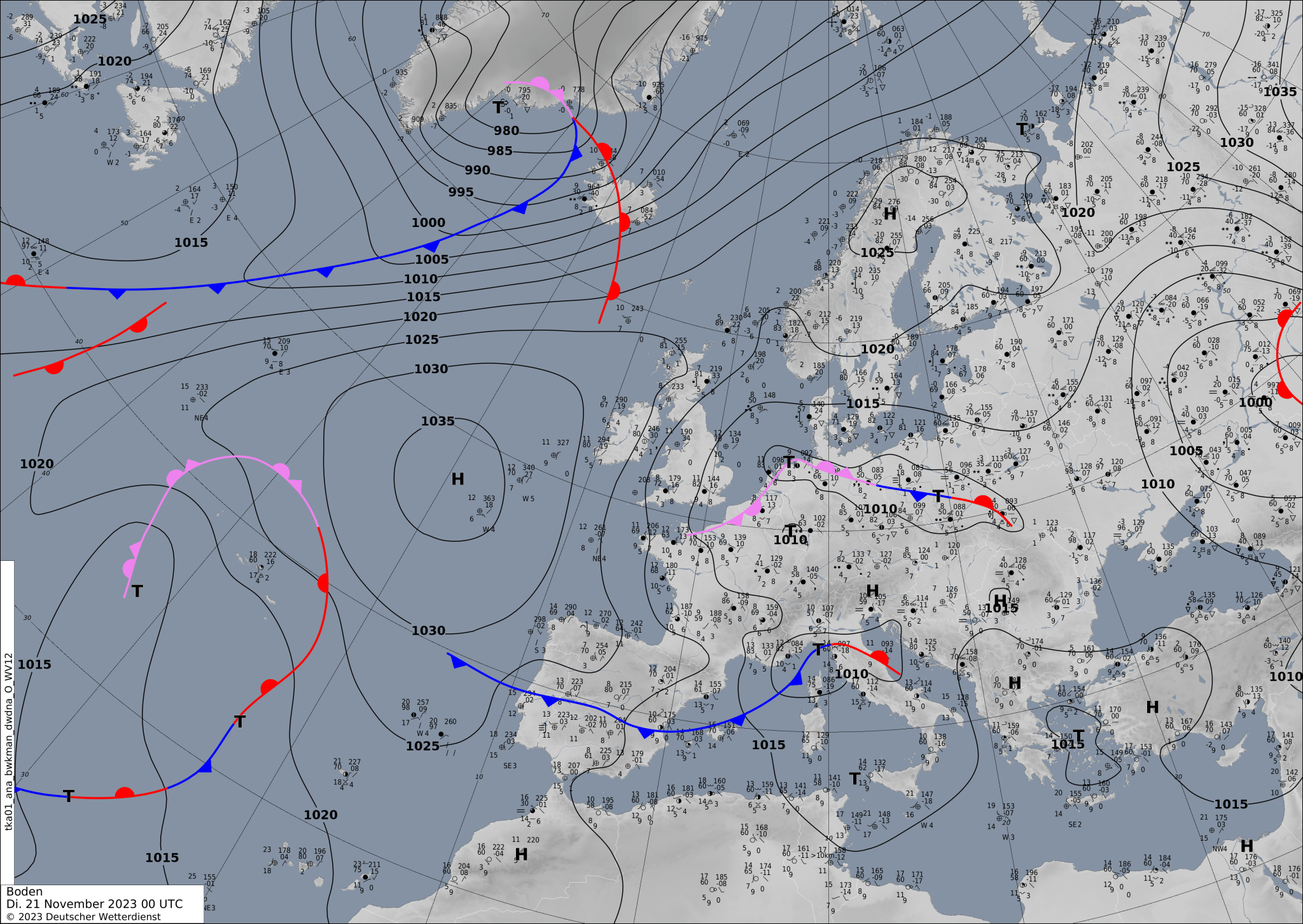 Sinoptic-chart-Europe-17-2048x1453 Europe weather forecast #weatherforecast (Vremea în Europa). Rain radar