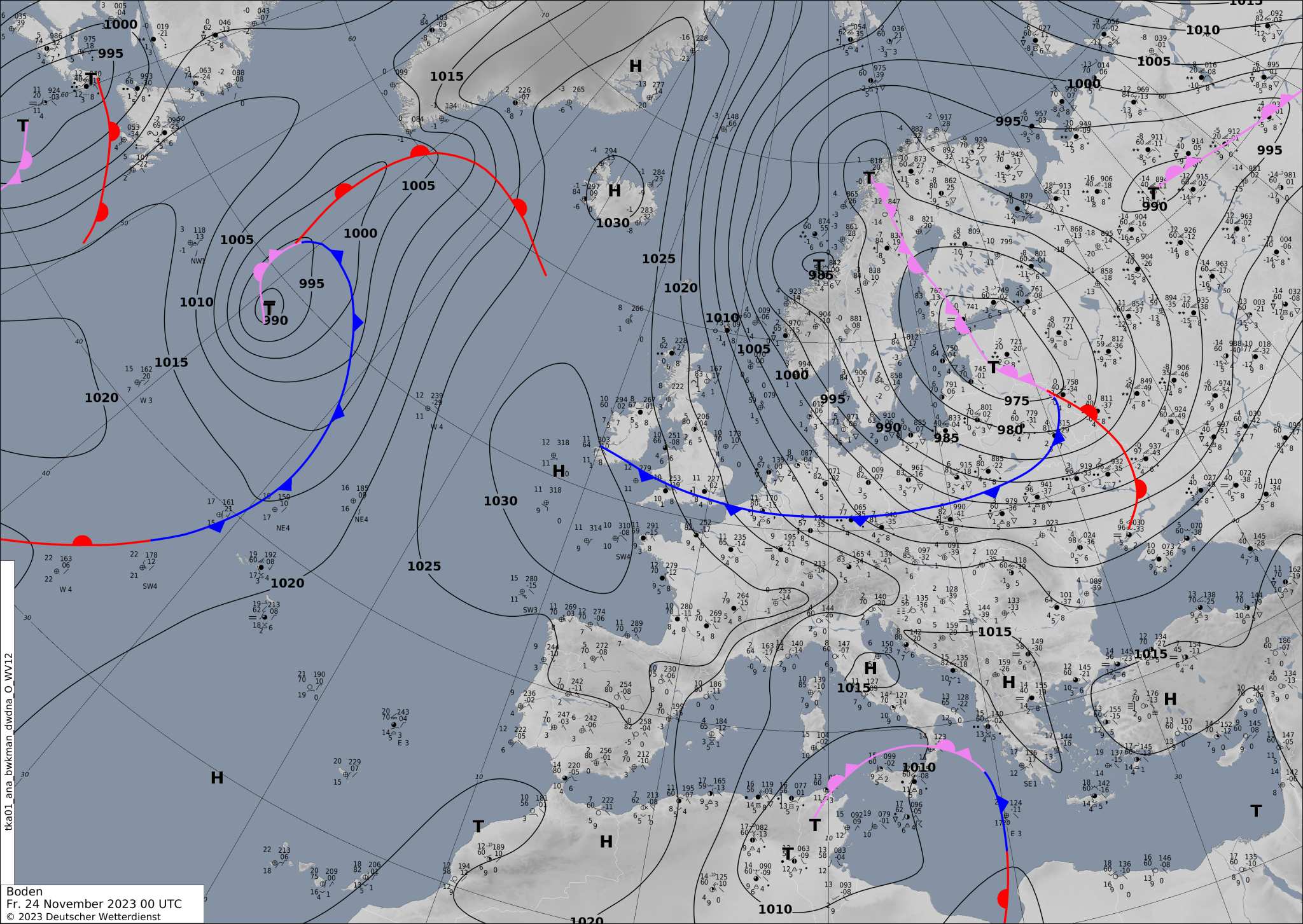 Sinoptic-chart-Europe-20-2048x1453 Europe weather forecast #weatherforecast (Vremea în Europa). Rain radar