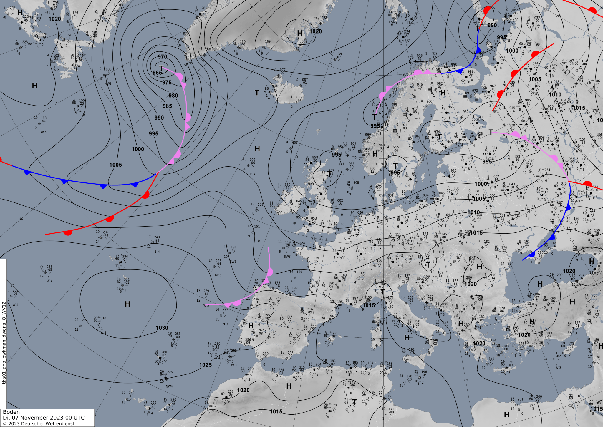 Sinoptic-chart-Europe-5-2048x1453 Europe weather forecast #weatherforecast (Vremea în Europa). Rain radar