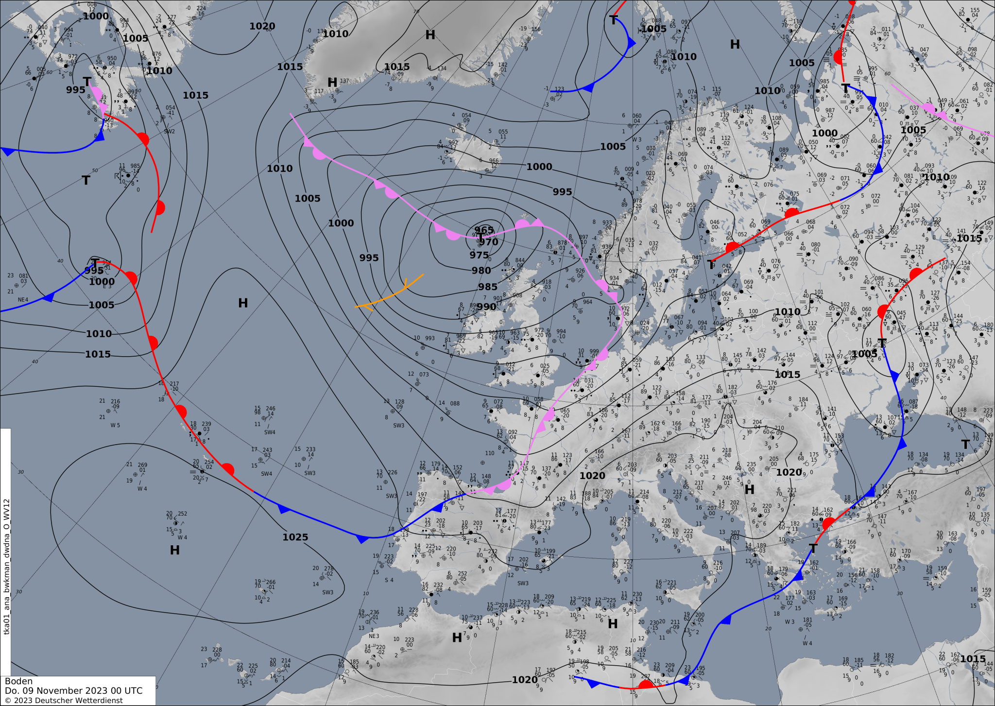 Sinoptic-chart-Europe-7-2048x1453 Europe weather forecast #weatherforecast (Vremea în Europa). Rain radar