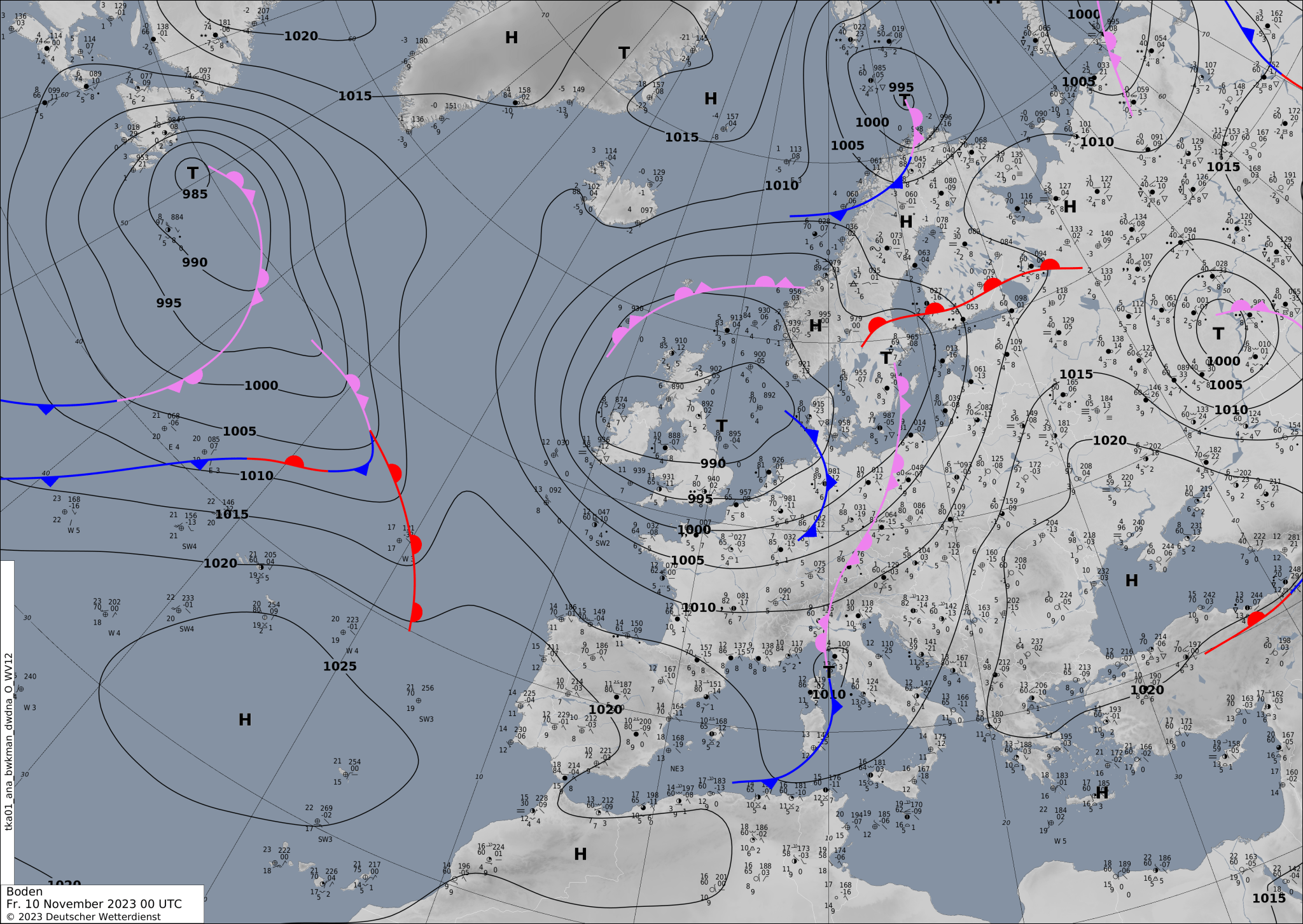 Sinoptic-chart-Europe-8-2048x1453 Europe weather forecast #weatherforecast (Vremea în Europa). Rain radar