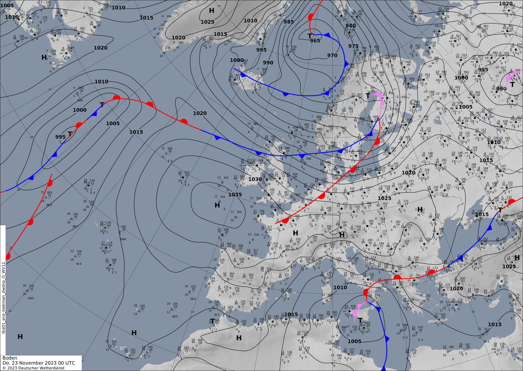 Sinoptic-chart-europe-19-2048x1453 Europe weather forecast #weatherforecast (Vremea în Europa). Rain radar