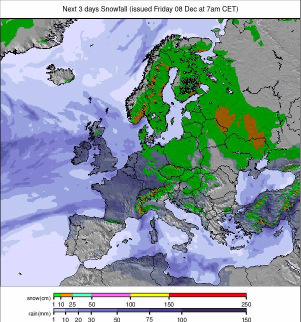 Precipitation-maps-12 Precipitation maps Europe #rainfall (Precipitații în Europa)