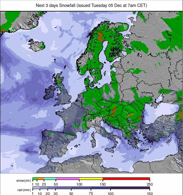 Precipitation-maps-6 Precipitation maps Europe #rainfall (Precipitații în Europa)