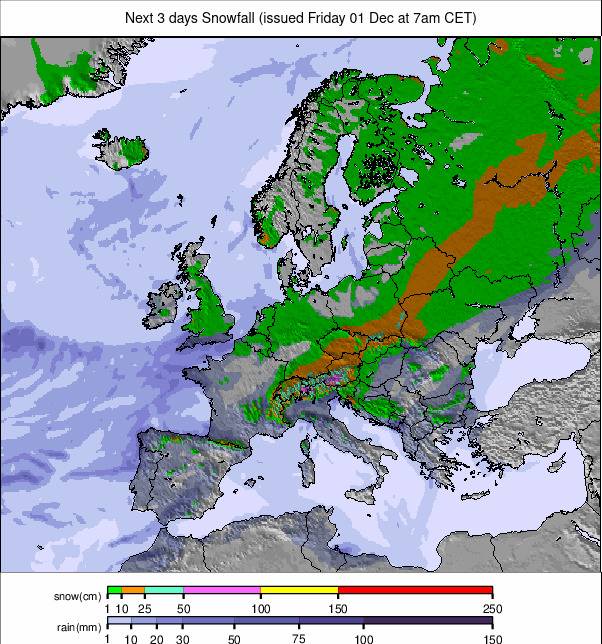 Precipitation-maps Precipitation maps Europe #rainfall (Precipitații în Europa)