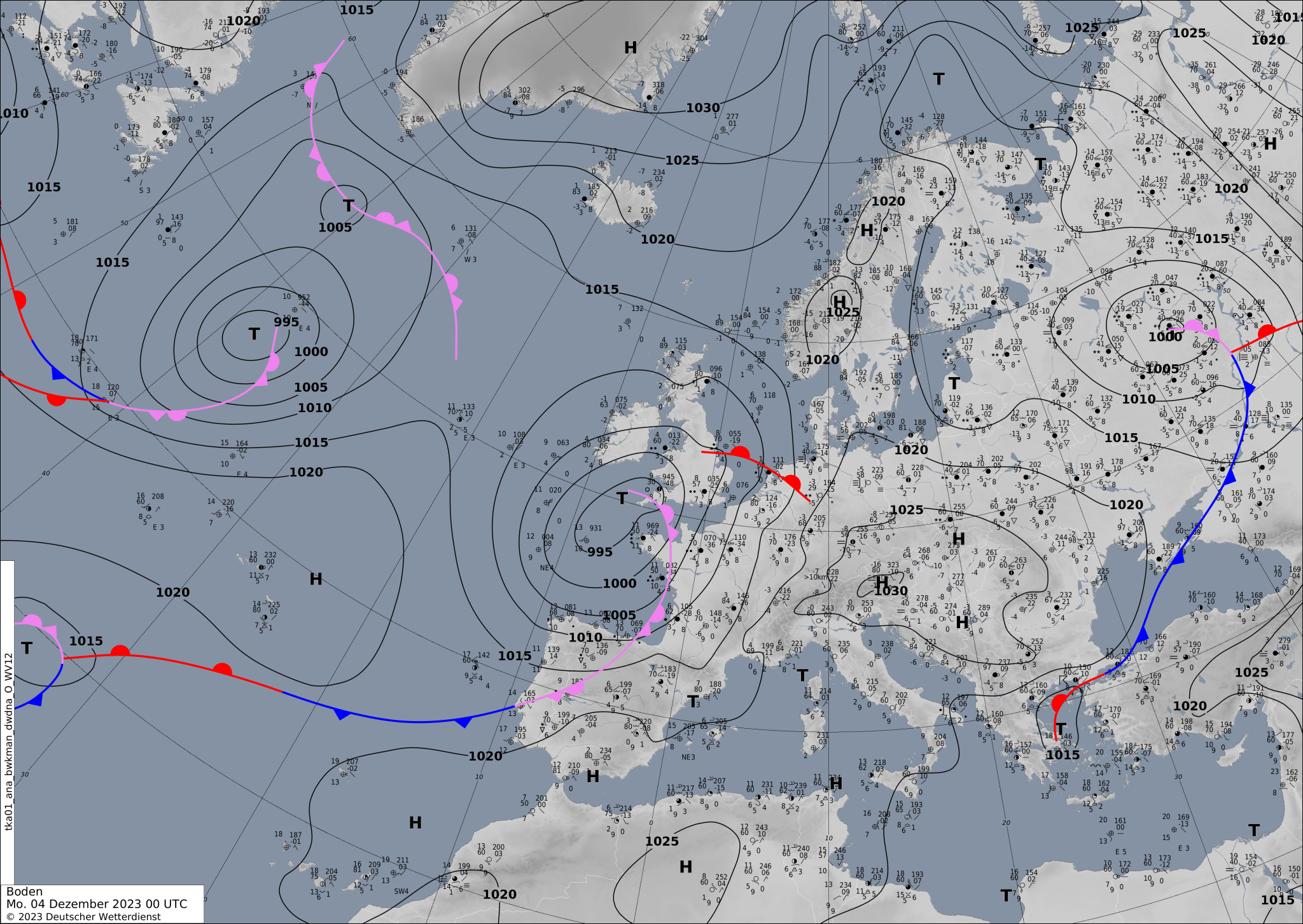 Sinoptic-chart-Europe-2-2048x1453 Europe weather forecast #weatherforecast (Vremea în Europa). Rain radar