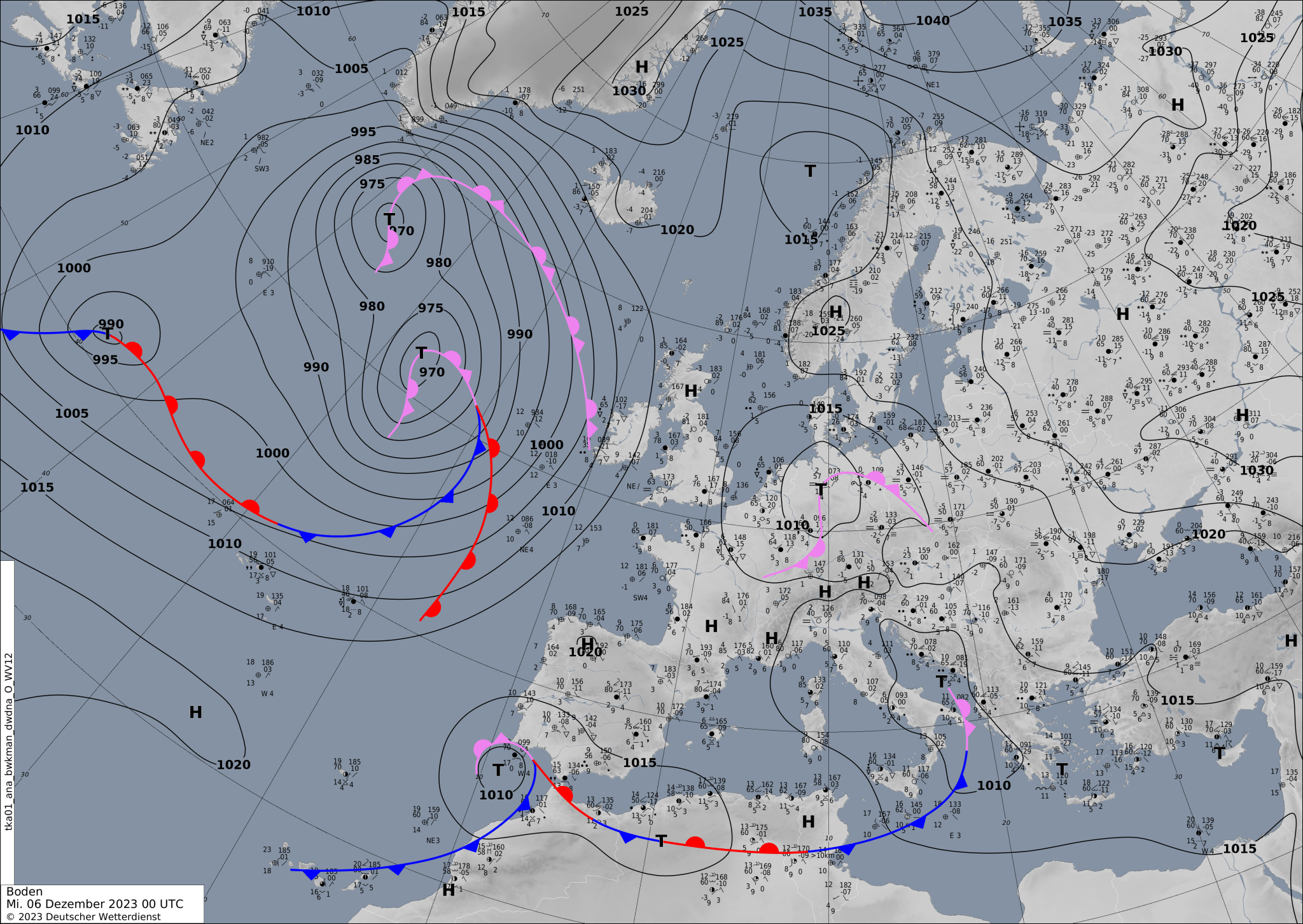 Sinoptic-chart-Europe-4-2048x1453 Europe weather forecast #weatherforecast (Vremea în Europa). Rain radar