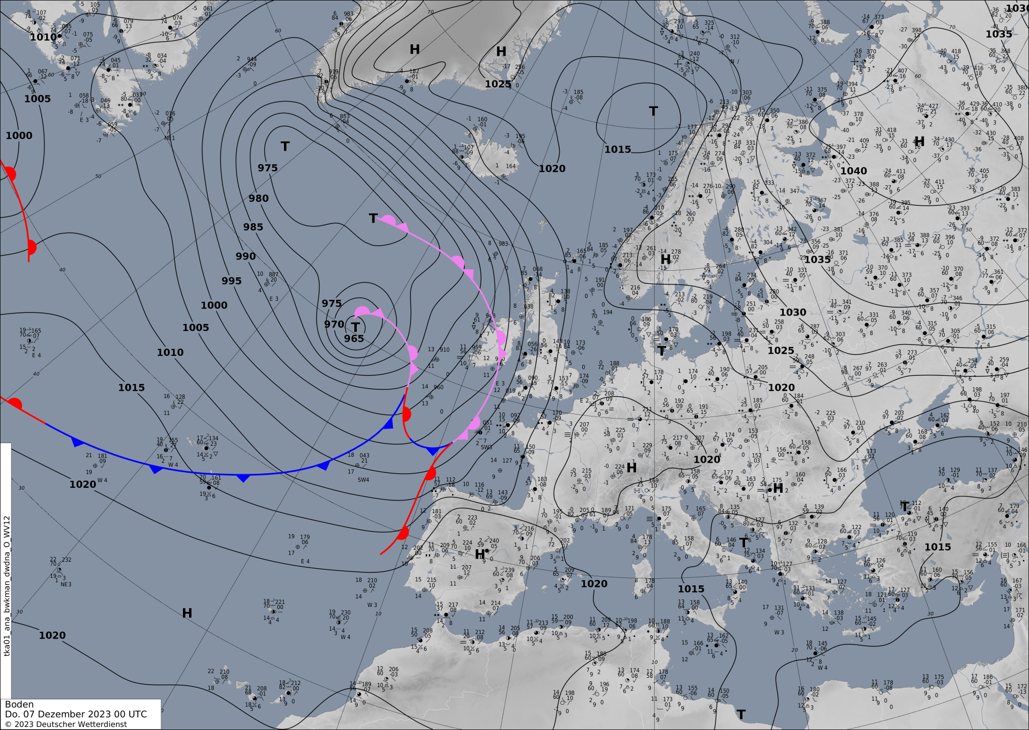 Sinoptic-chart-Europe-5-2048x1453 Europe weather forecast #weatherforecast (Vremea în Europa). Rain radar