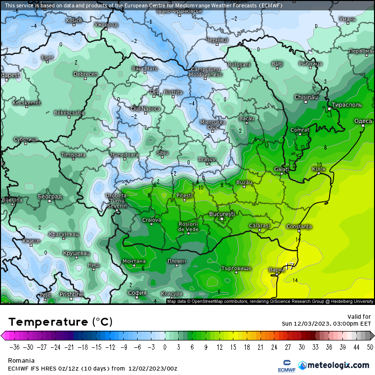 Temperaturi-maine-1 Prognoza meteo România  2 - 3 Decembrie 2023 #România