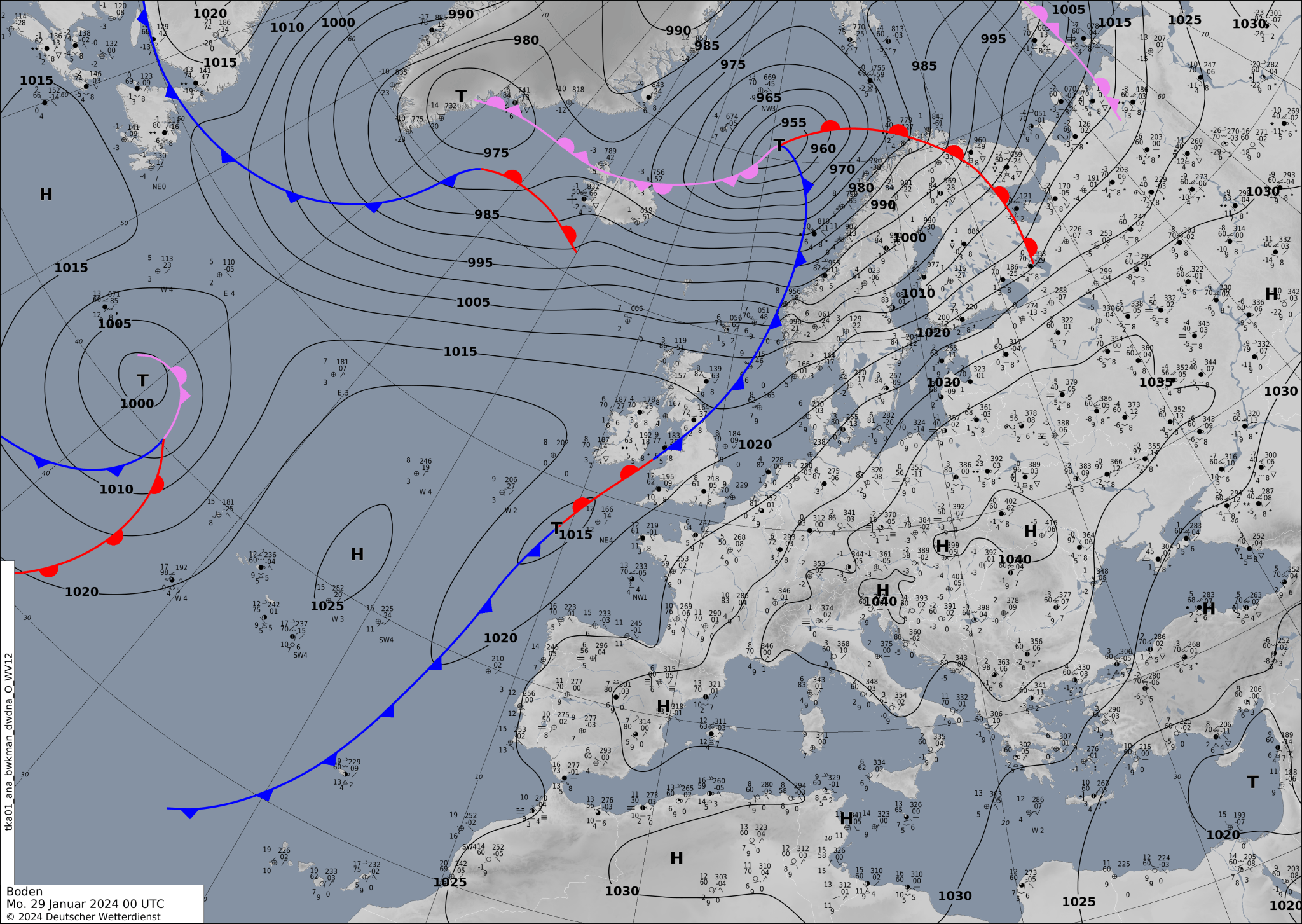 Sinoptic-chart-Europe-19-2048x1453 Europe weather forecast #weatherforecast (Vremea în Europa). Rain radar