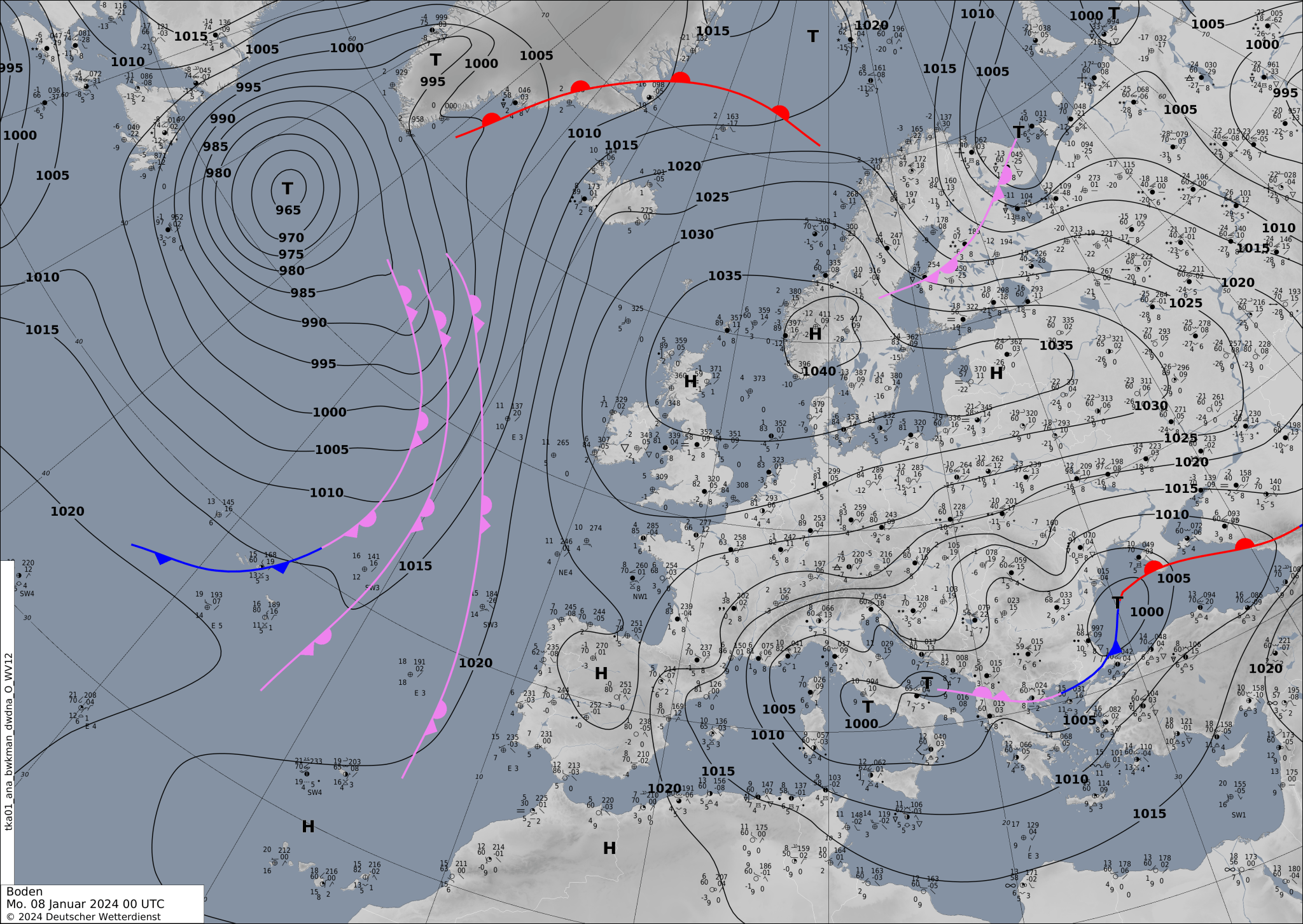 Sinoptic-chart-Europe-3-2048x1453 Europe weather forecast #weatherforecast (Vremea în Europa). Rain radar