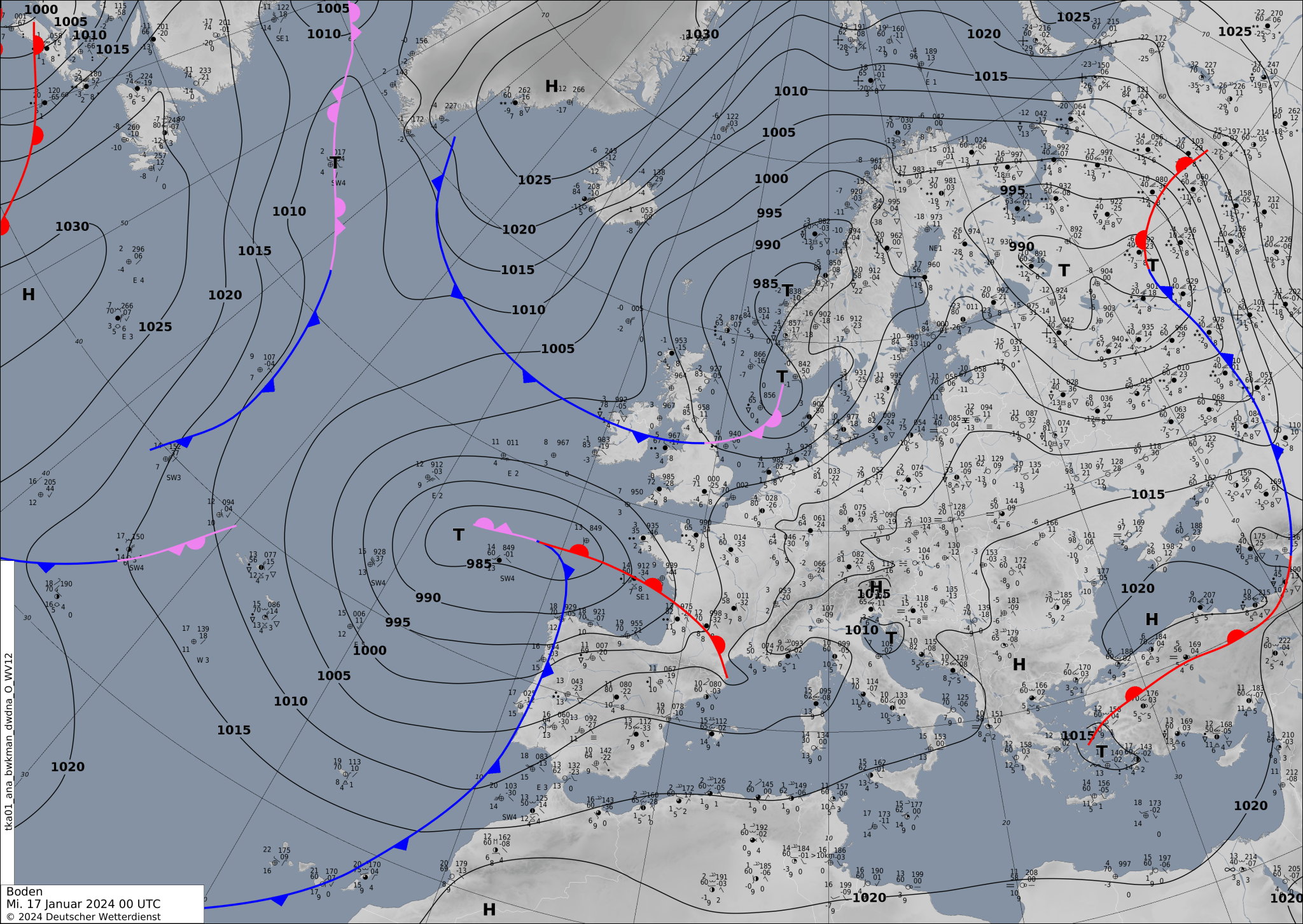 Sinoptic-chart-europe-11-2048x1453 Europe weather forecast #weatherforecast (Vremea în Europa). Rain radar