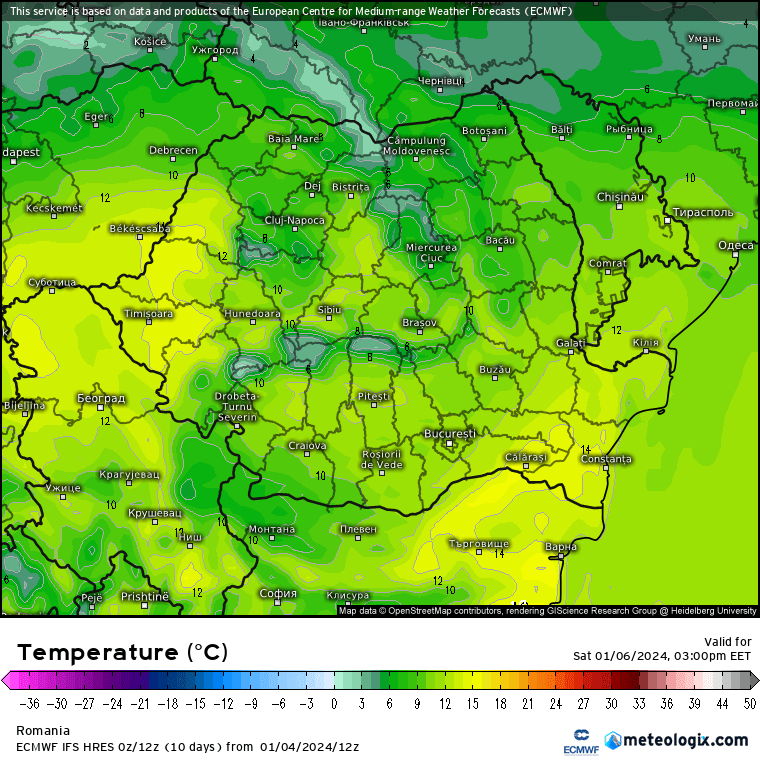 Temperaturi-maine-1 Prognoza meteo România  5 - 6 Ianuarie 2024 #România