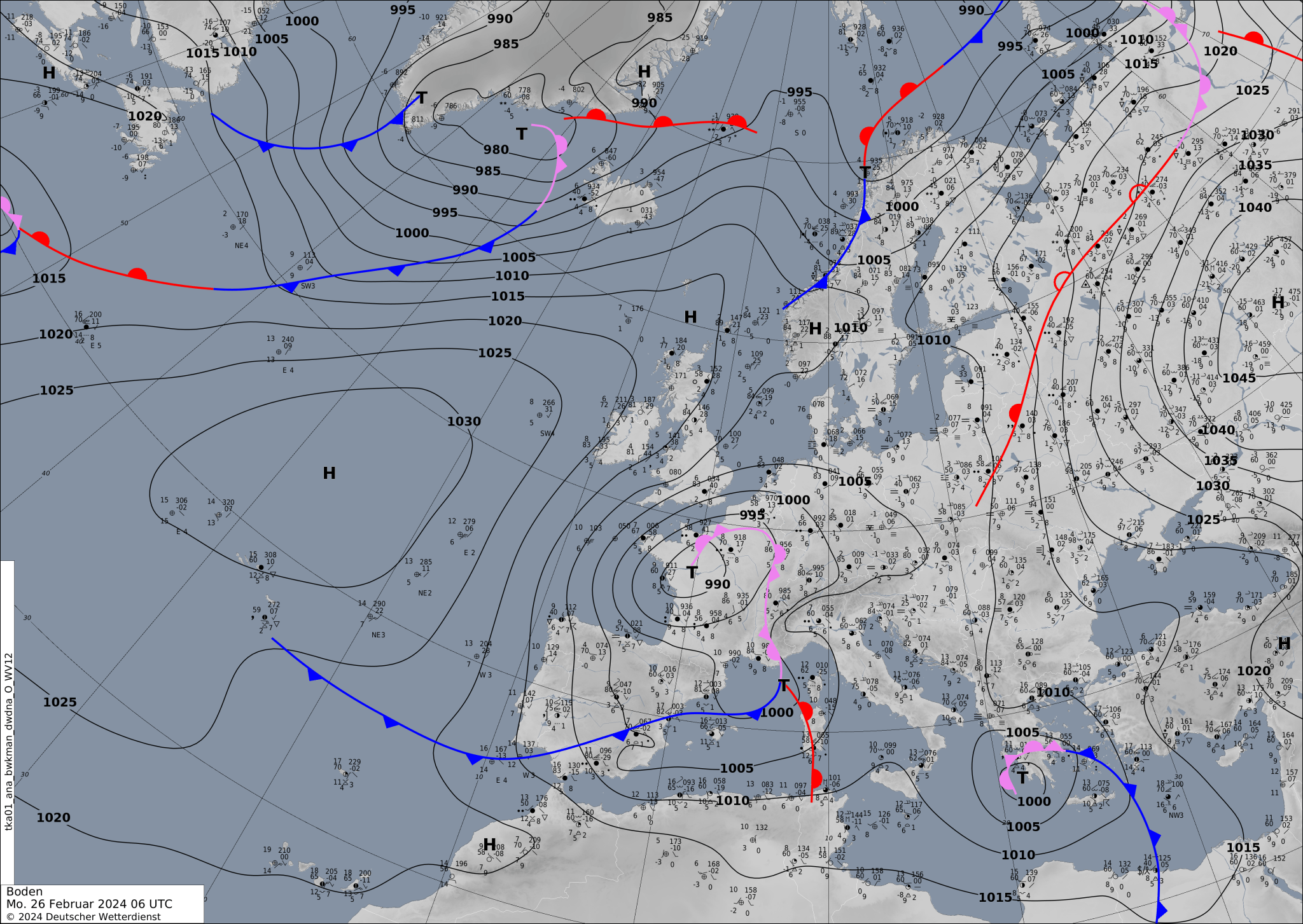 Sinoptic-chart-Europe-19-2048x1453 Europe weather forecast #weatherforecast (Vremea în Europa). Rain radar