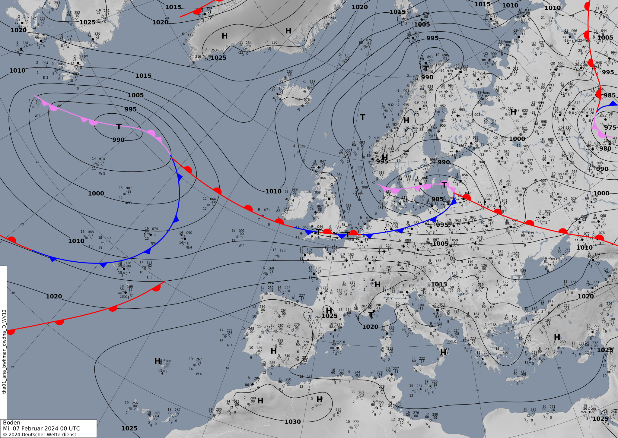 Sinoptic-chart-Europe-5-2048x1453 Europe weather forecast #weatherforecast (Vremea în Europa). Rain radar