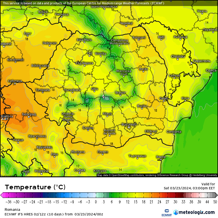 Temperaturi-astazi-19 Prognoza meteo România  23 - 24 Martie 2024 #România