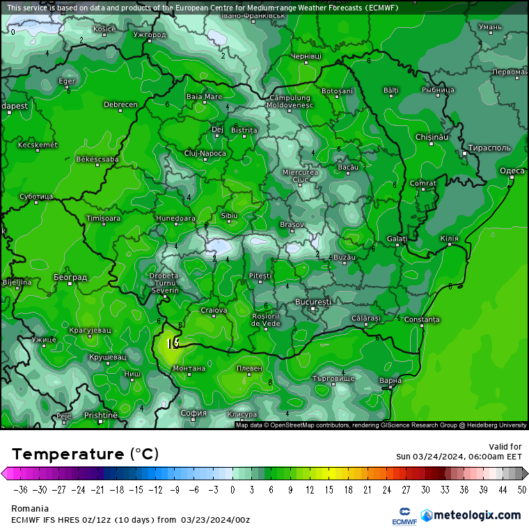 Temperaturi-maine-dimineata-19 Prognoza meteo România  23 - 24 Martie 2024 #România